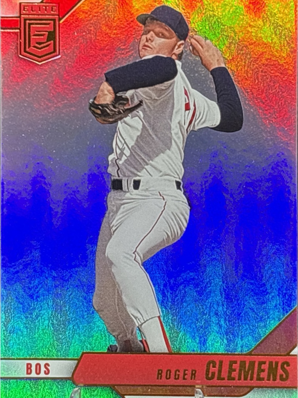 Panini Elite Roger Clemens Baseball Trading Card —Holo
